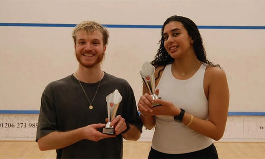 Karakal’s Aaron Allpress, who captured the 2024 Essex county #squash title