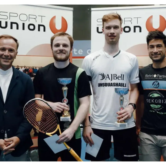 Karakal's James Peach Claims 2022 Austrian Squash Open Title