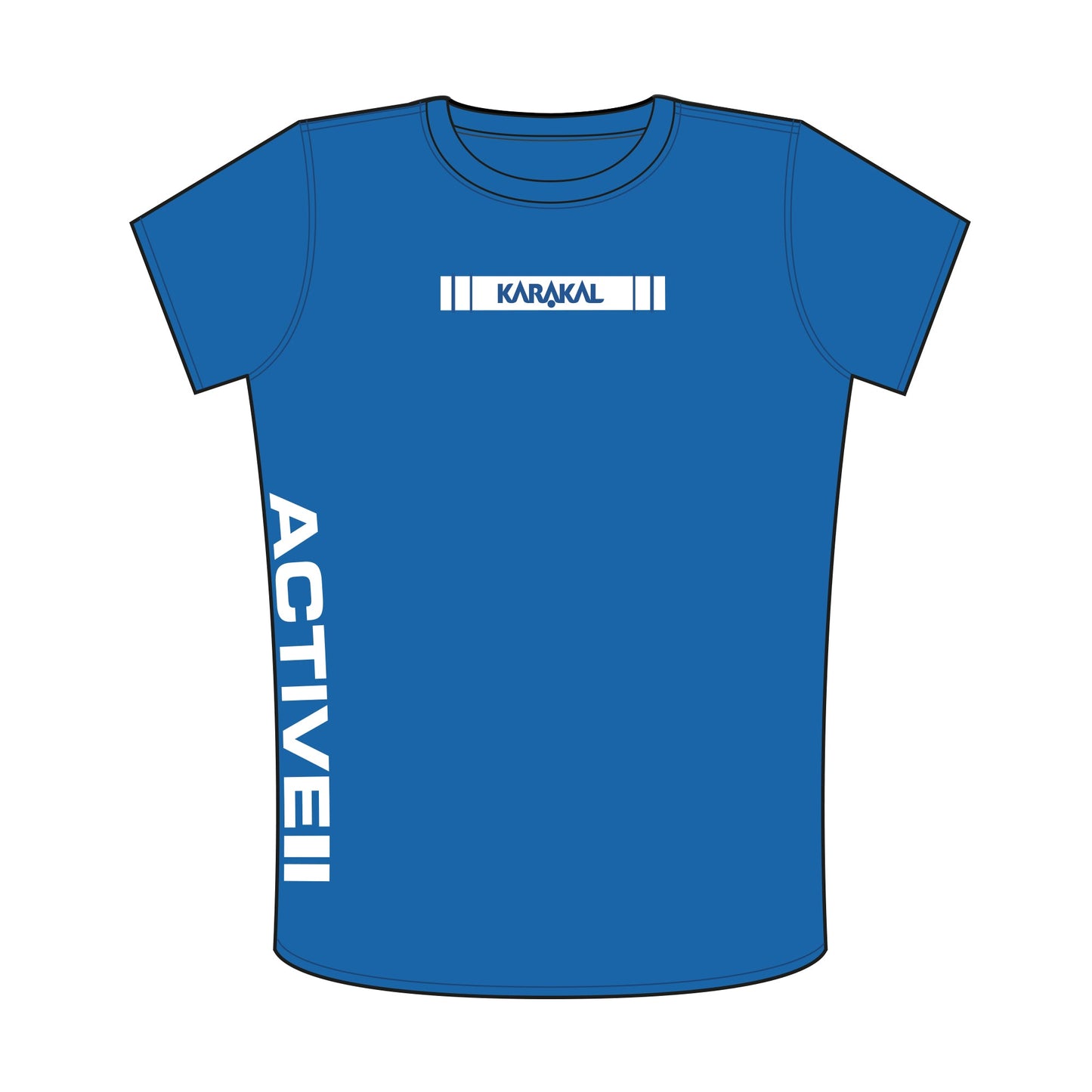 Karakal Active Tee Blue 2025/26
