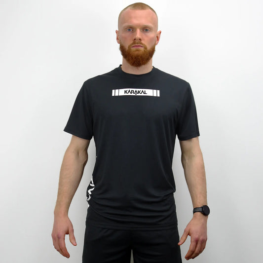 Karakal Active Tee Black 2025/26