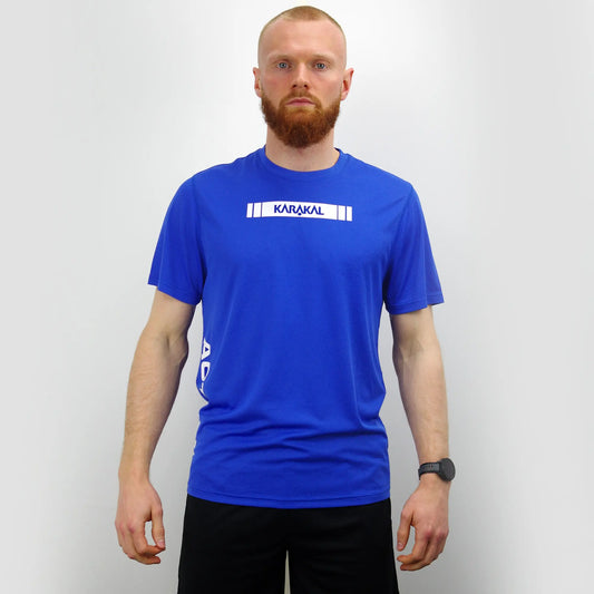 Karakal Active Tee Blue 2025/26