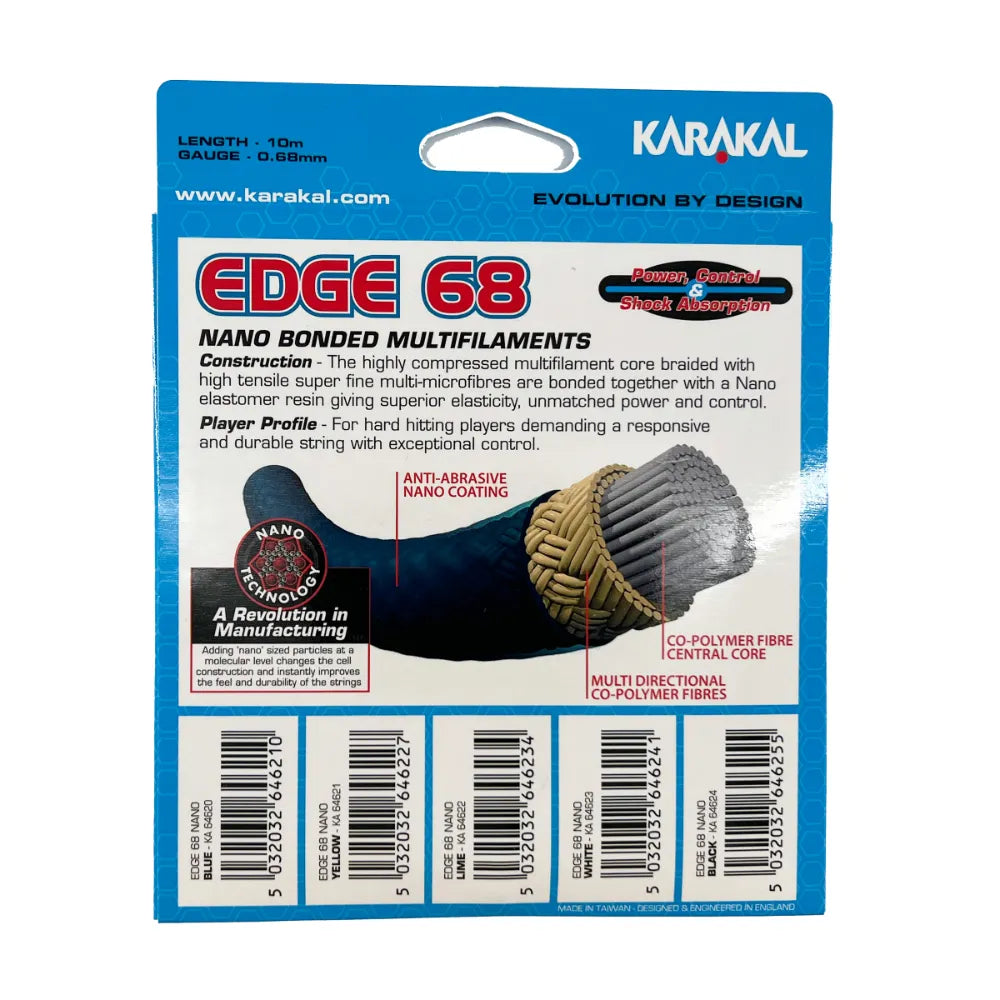 Karakal Edge 68 Badminton String Reverse