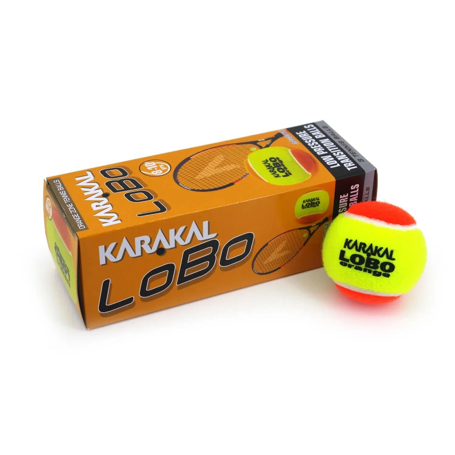 Karakal Flash 23 Junior Tennis Racket with Free Karakal LoBo Transition Tennis Balls