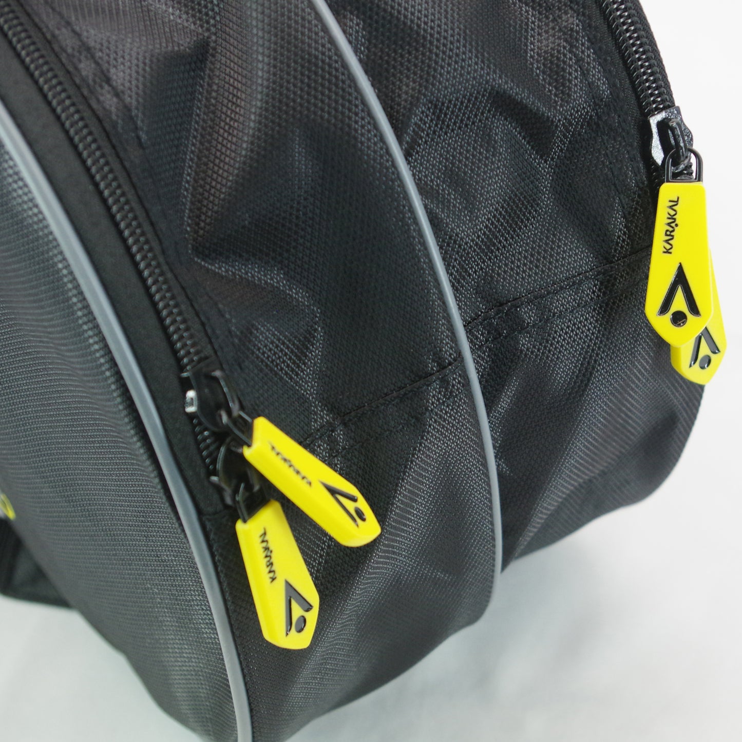 Karakal Pro Tour 2.0 Match, 4 Racket Bag with Yellow Trim