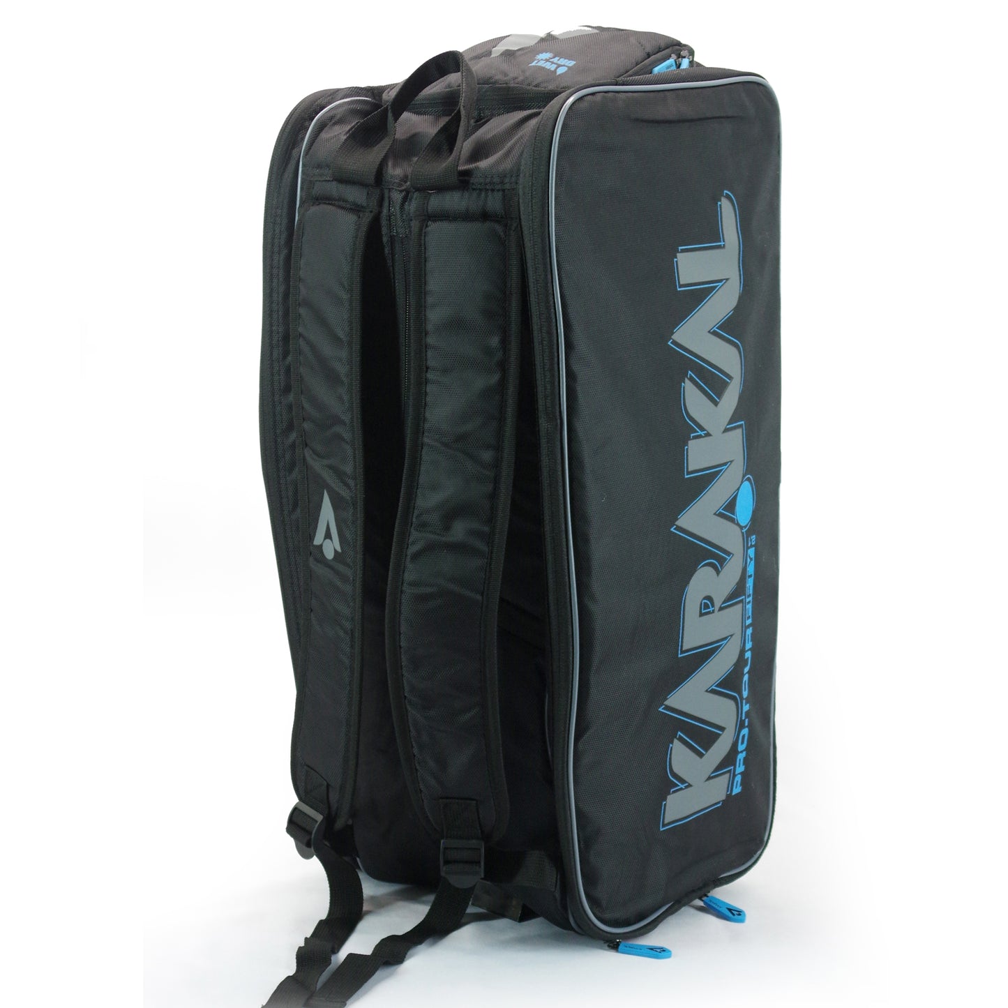 Karakal Pro Tour Fifty 2.1 Short or Junior Racket Bag with Blue Trim