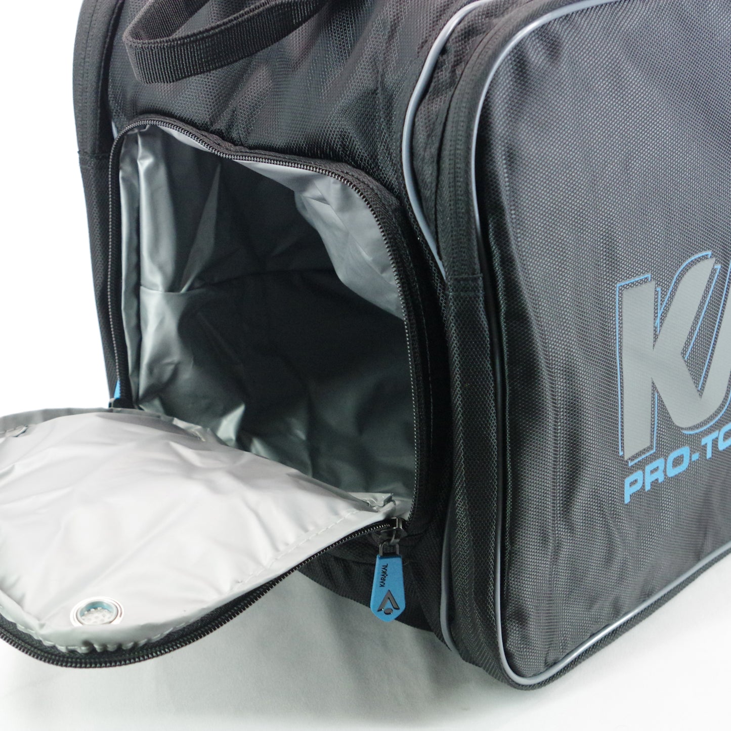 Karakal Pro Tour Fifty 2.1 Short Racket Bag with Blue Trim