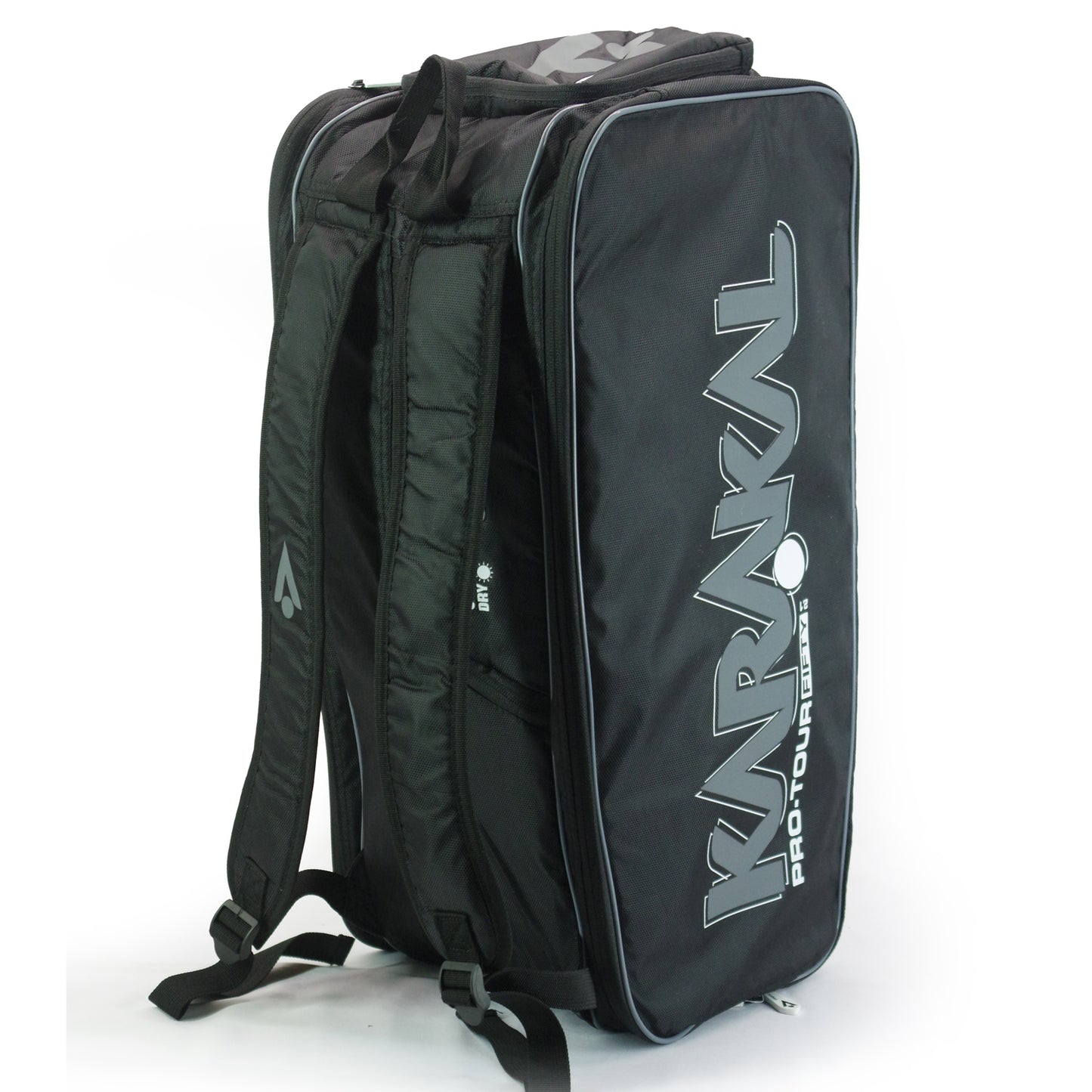 Karakal Pro Tour Fifty 2.1 Short or Junior Racket Bag with White Trim