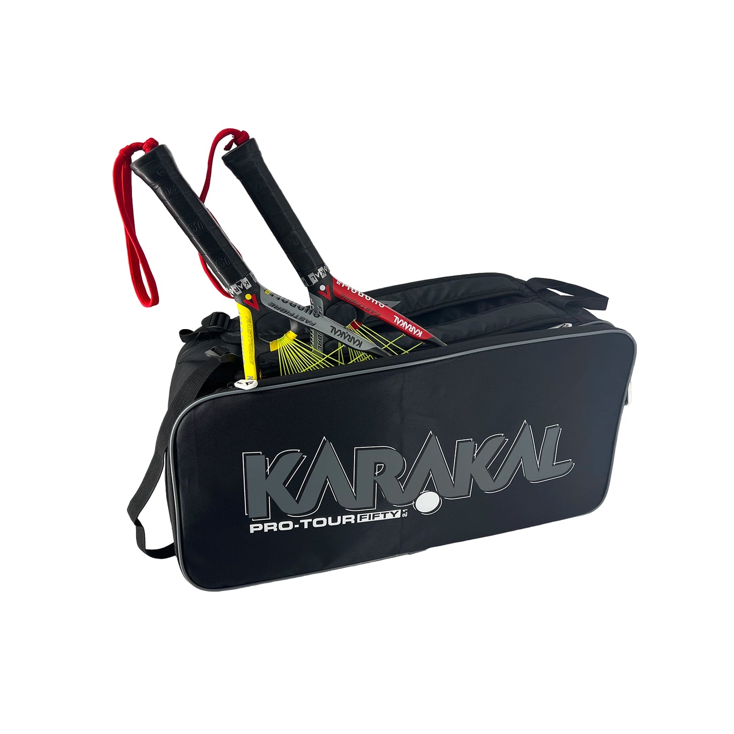 Karakal Pro Tour Fifty 2.1 Short Racket Bag with White Trim