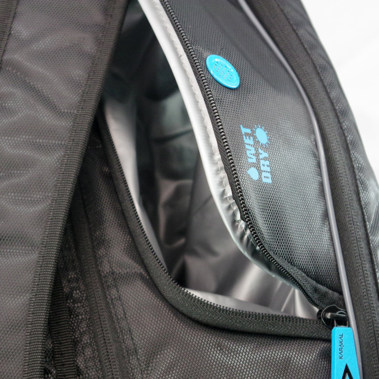 Karakal Pro Tour 2.1 Comp Racket Bag with Blue Trim