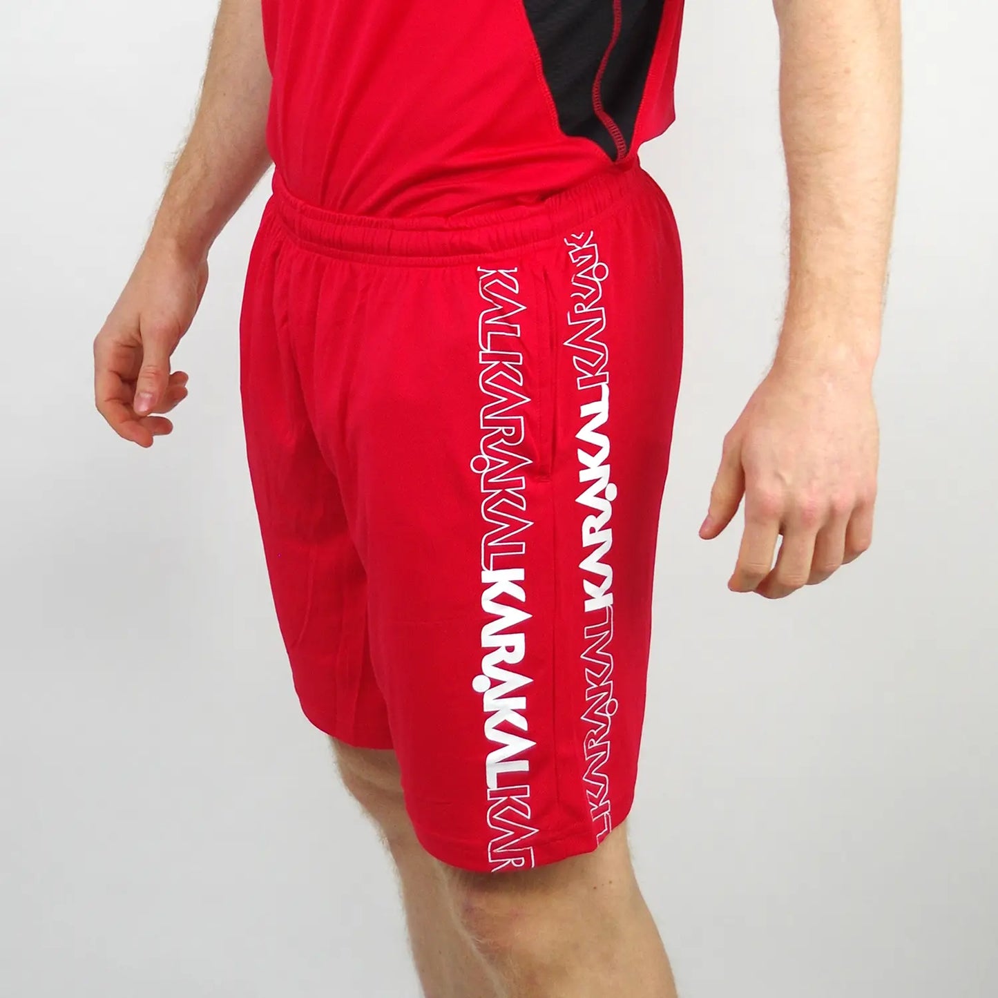 Karakal Pro Tour Shorts Red Side