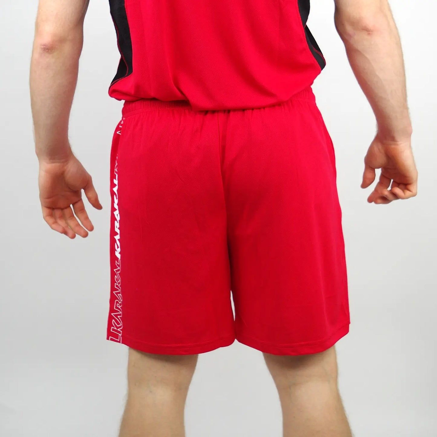 Karakal Pro Tour Shorts Red Rear