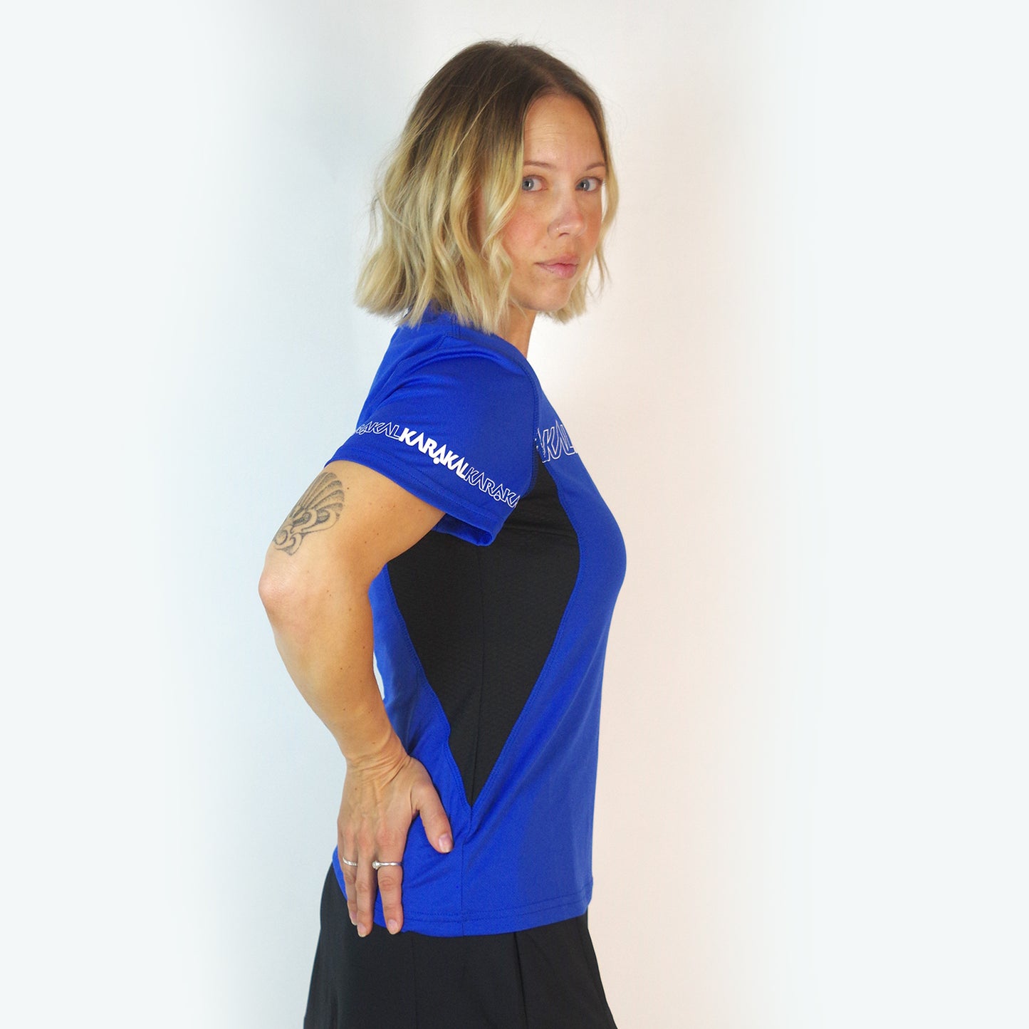 Karakal Pro Tour Unisex Tee Blue Side