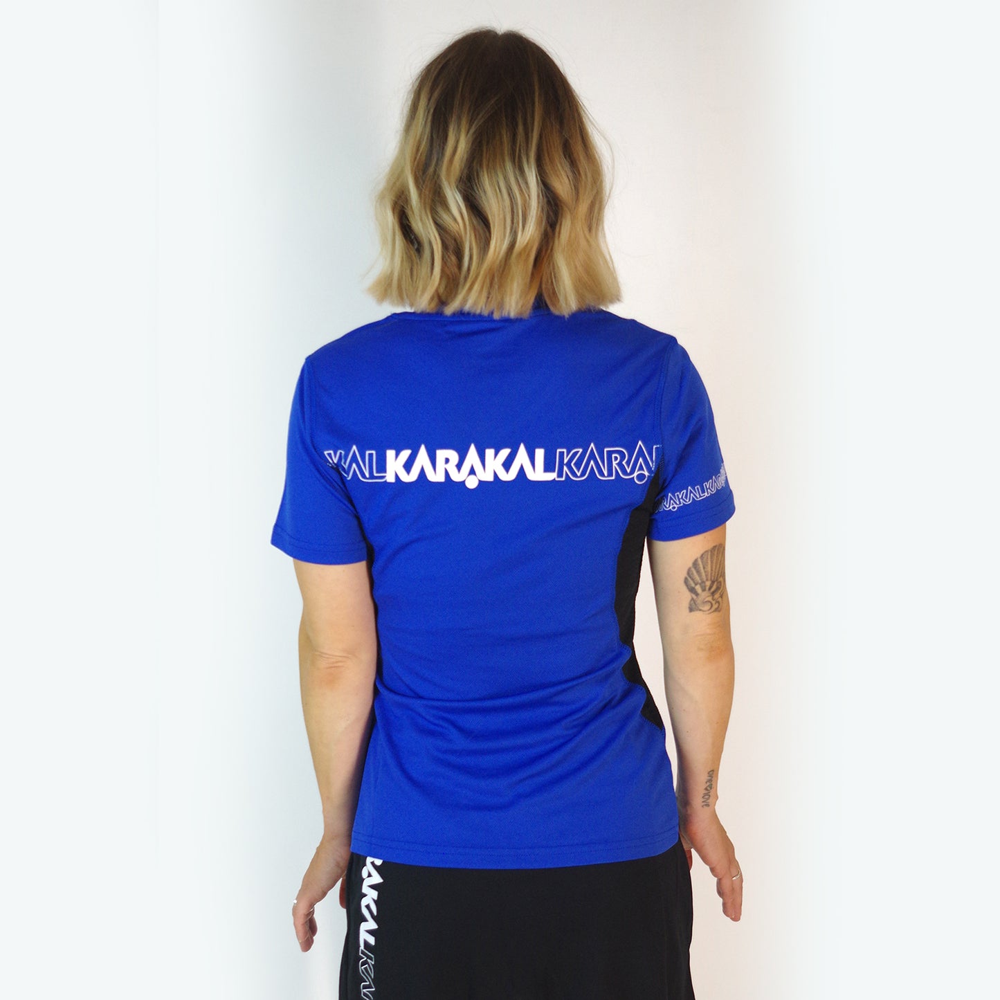 Karakal Pro Tour Unisex Tee Blue Back