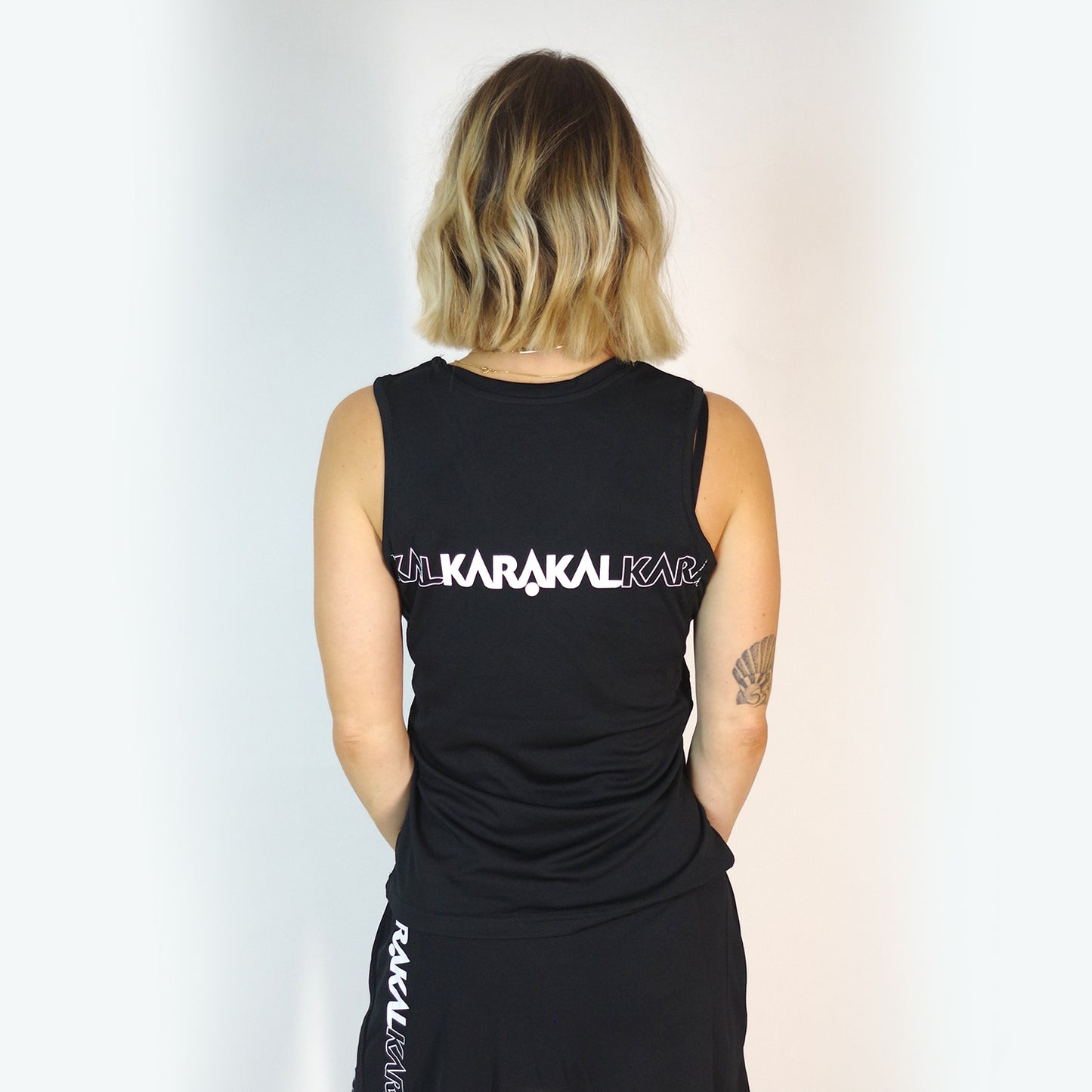 Karakal Pro Tour Ladies Vest Black Back
