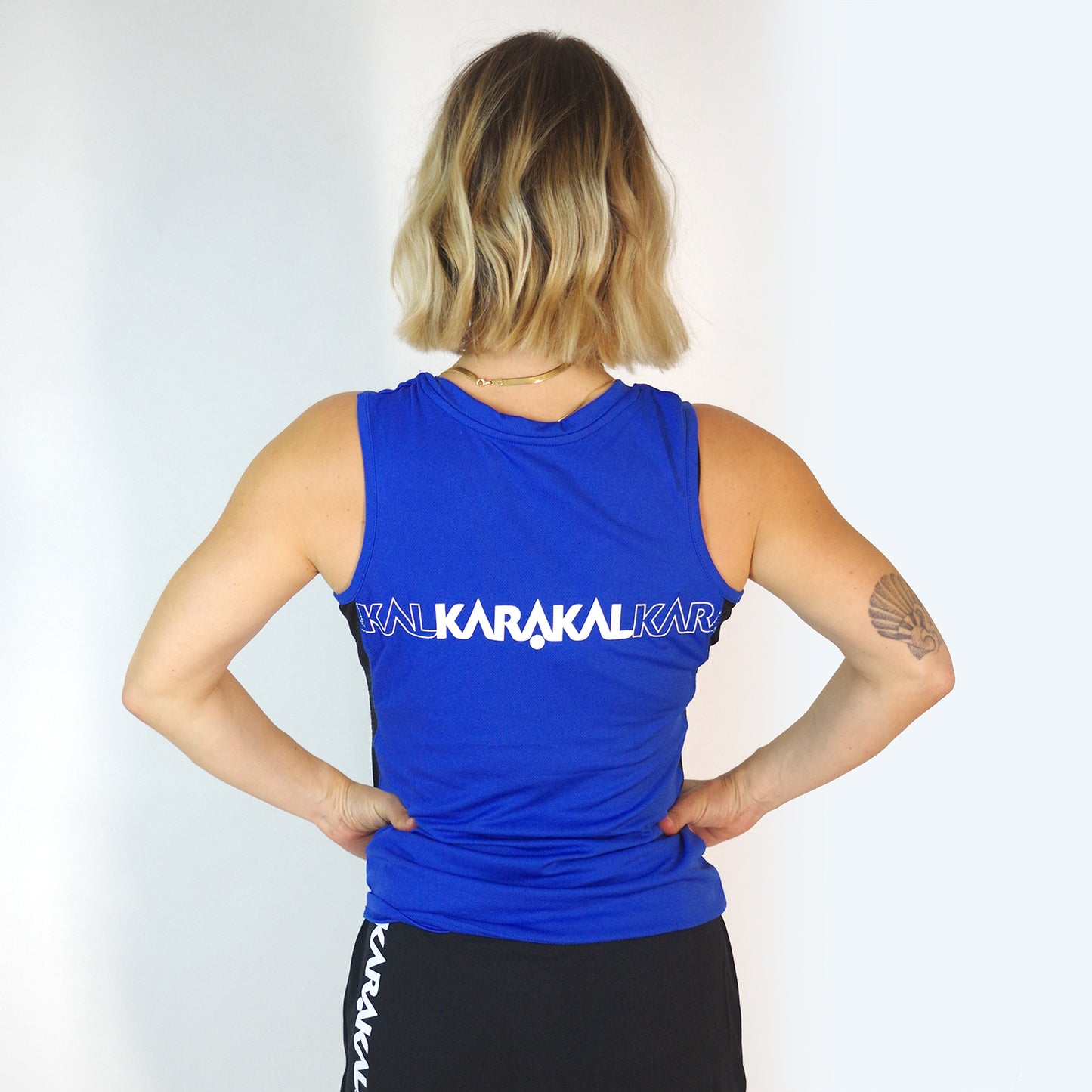 Karakal Pro Tour Ladies Vest Blue Back