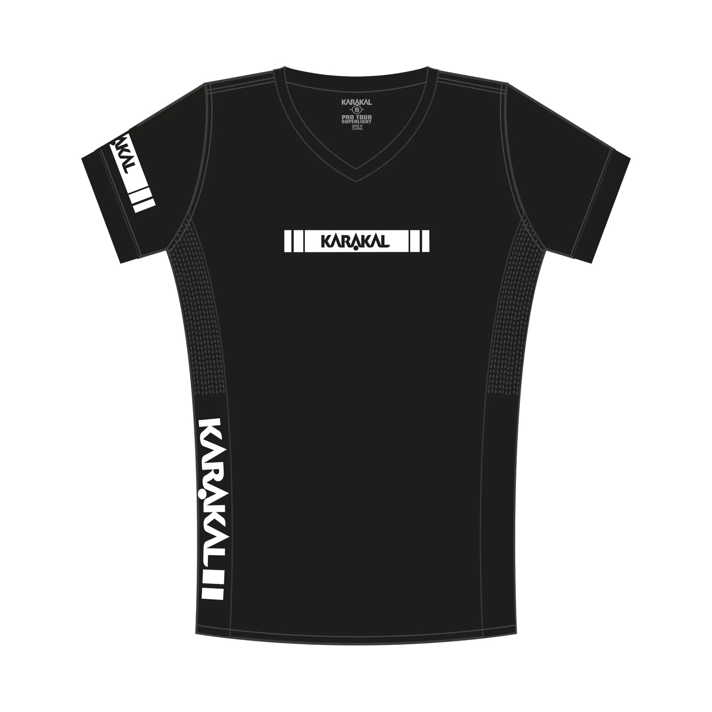 Karakal Pro Tour Ladies Tee Black 2025/26
