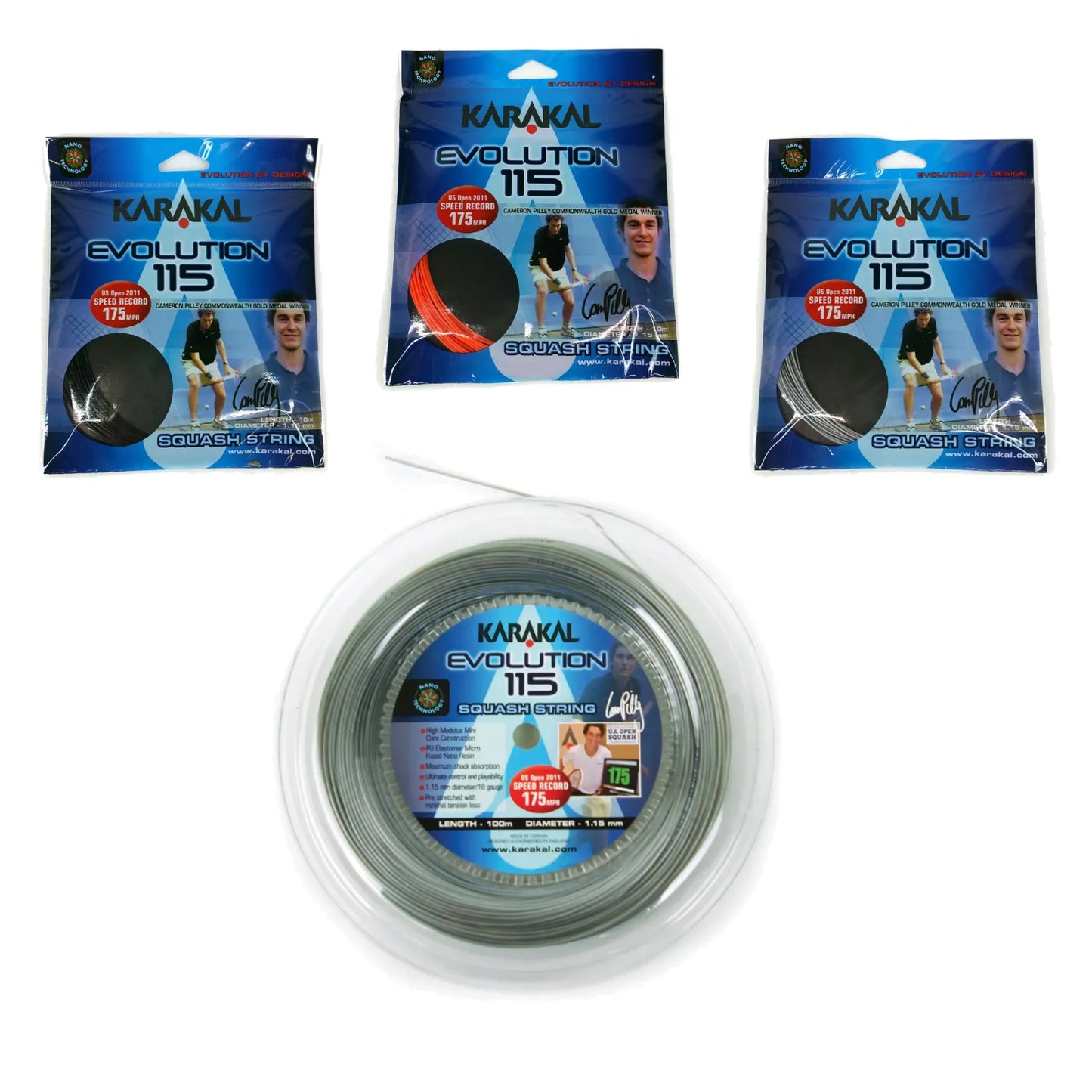 Karakal Evolution 115 Squash String