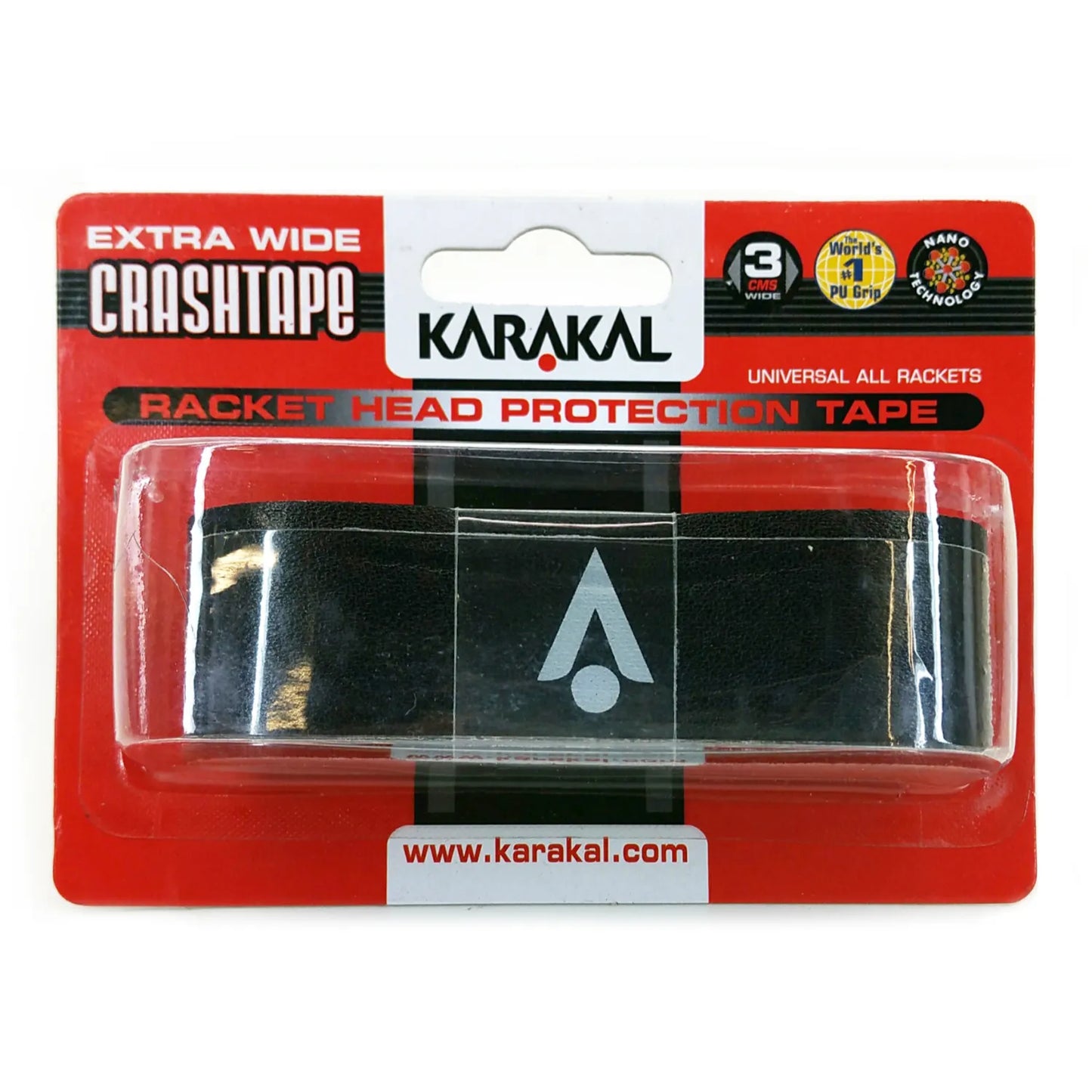 Karakal Black Extra Wide Racket Head Protection Tape
