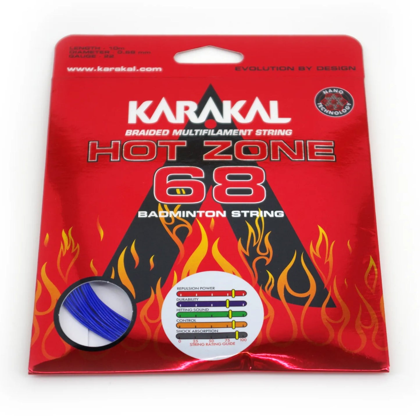 Karakal Hot Zone 68 Badminton String