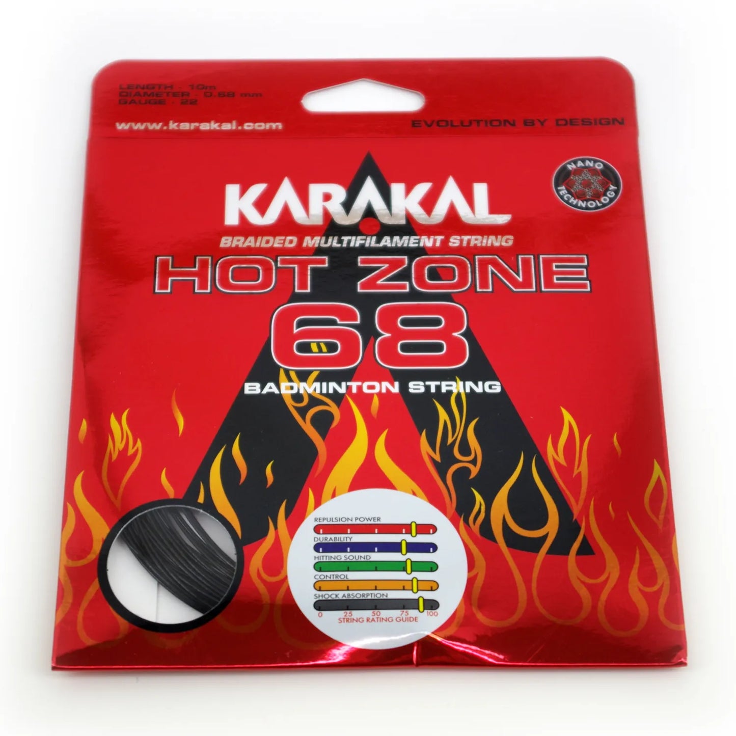 Karakal Hot Zone 68 Badminton String