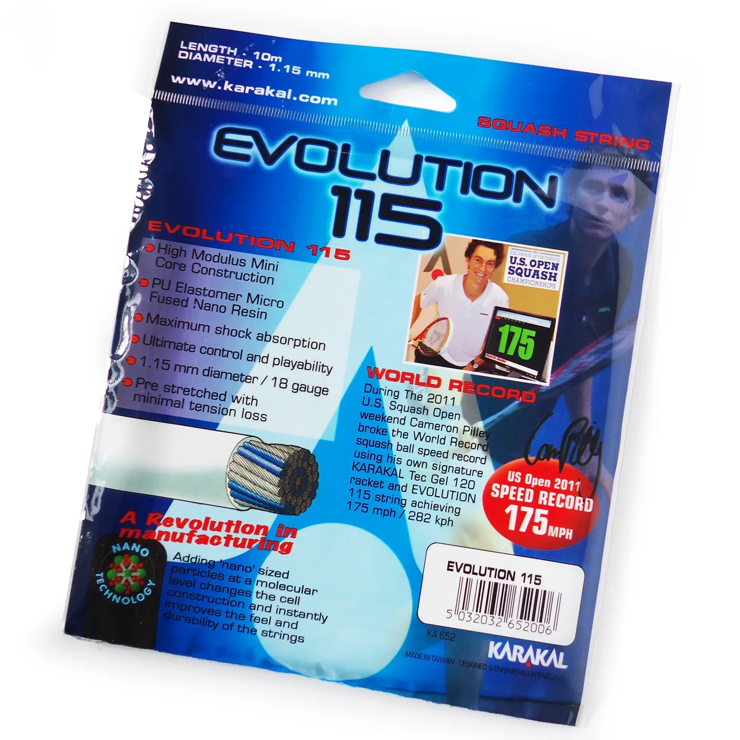 Karakal Evolution 115 Squash String