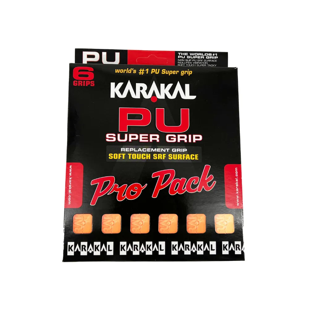 Karakal PU Super Grip Pro Box of 6