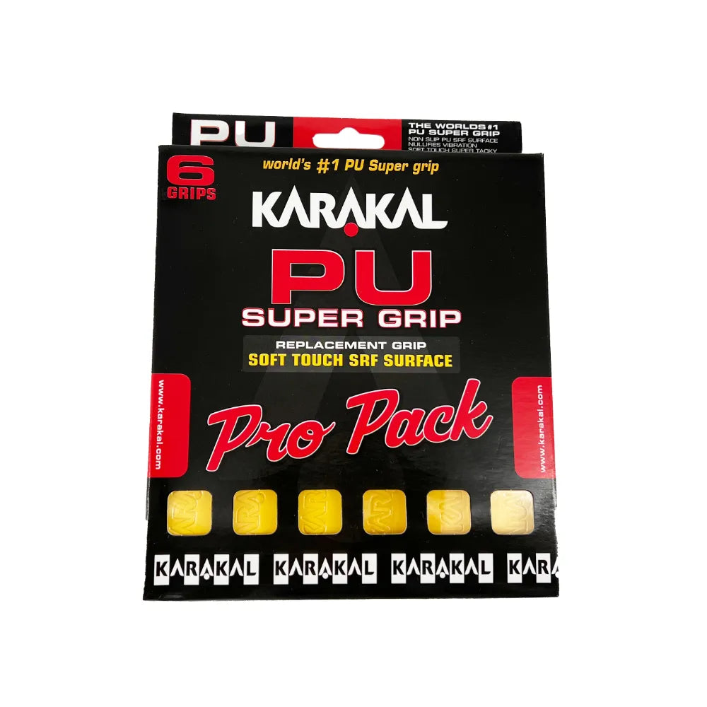 Karakal PU Super Grip Pro Box of 6