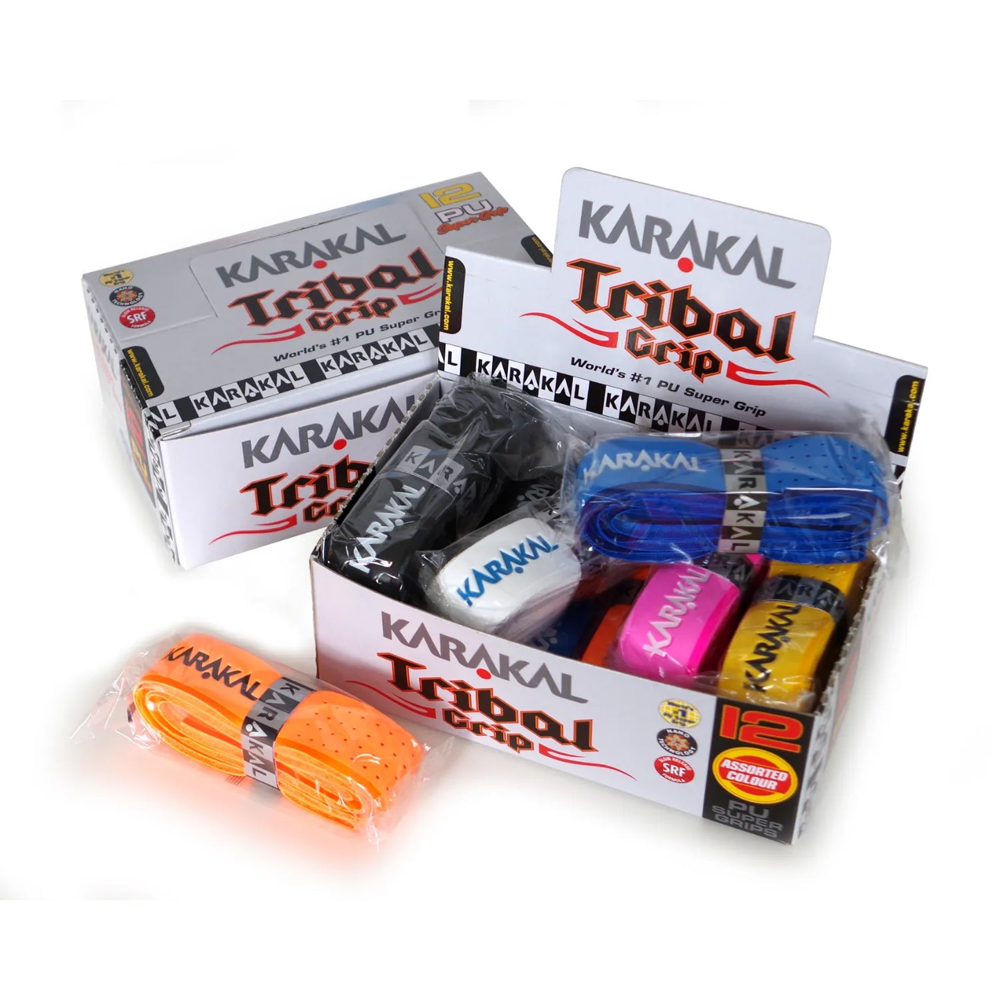 Karakal PU Super Tribal Grip Box of 12