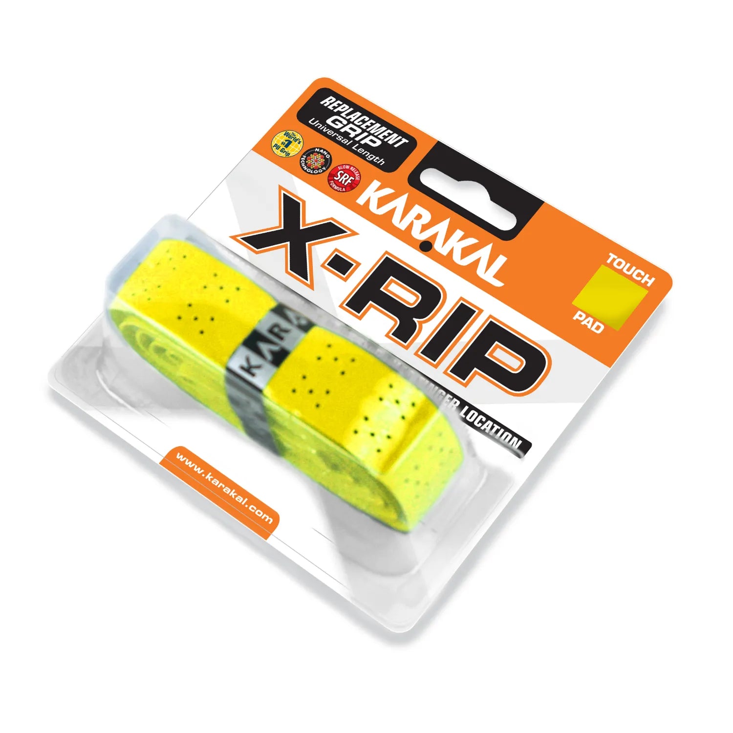 Karakal X-RIP Grip Yellow