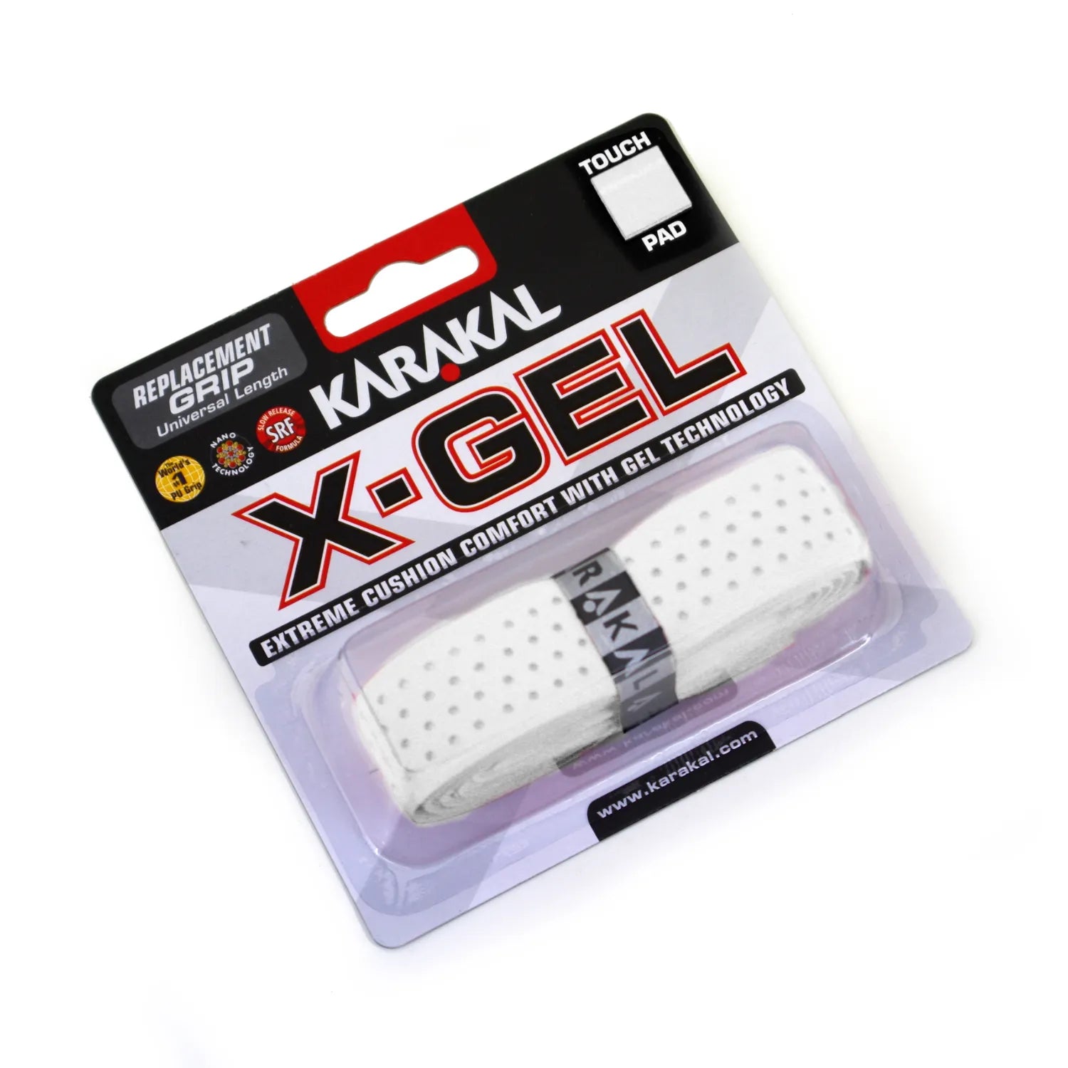 Karakal X-GEL Grip White