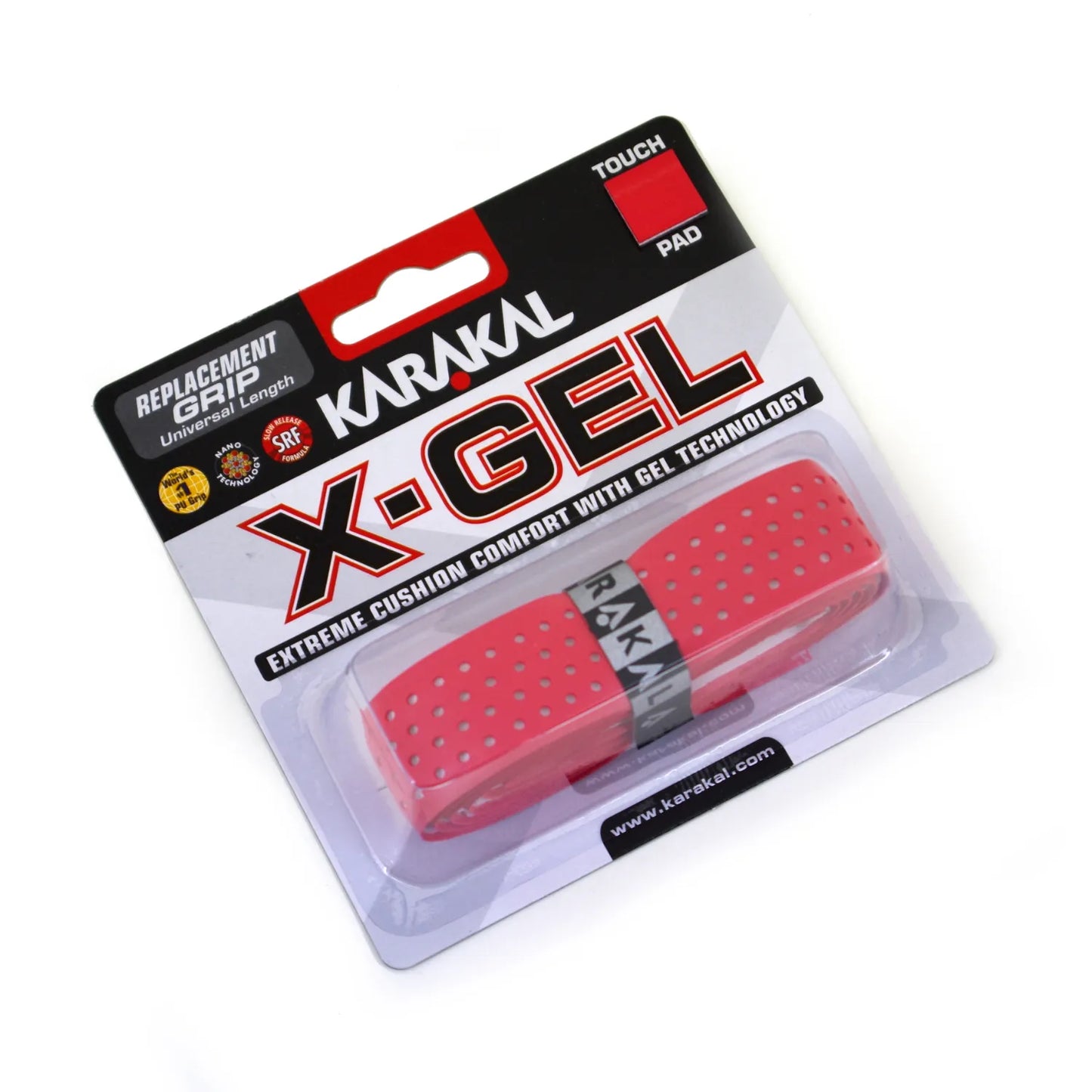 Karakal X-GEL Grip Red