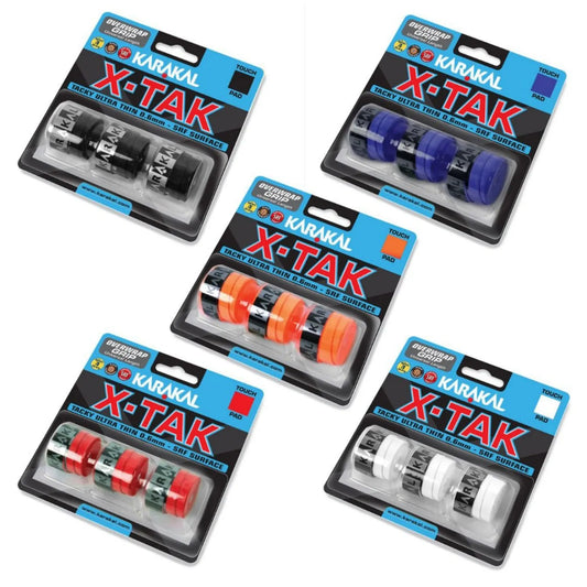 Karakal X-TAK Overwrap Grips