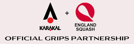 Karakal Announced as Official Grip Partner of England Squash