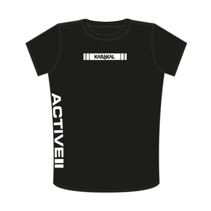 Karakal Active Tee Black 2025/26