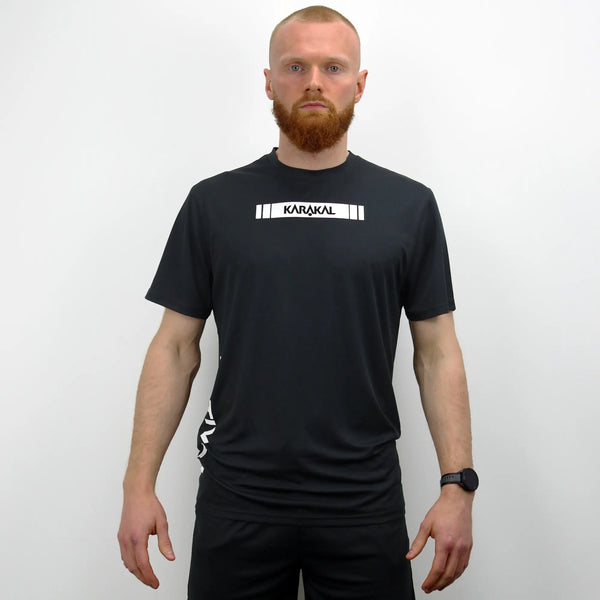 Karakal Active Tee Black 2025/26