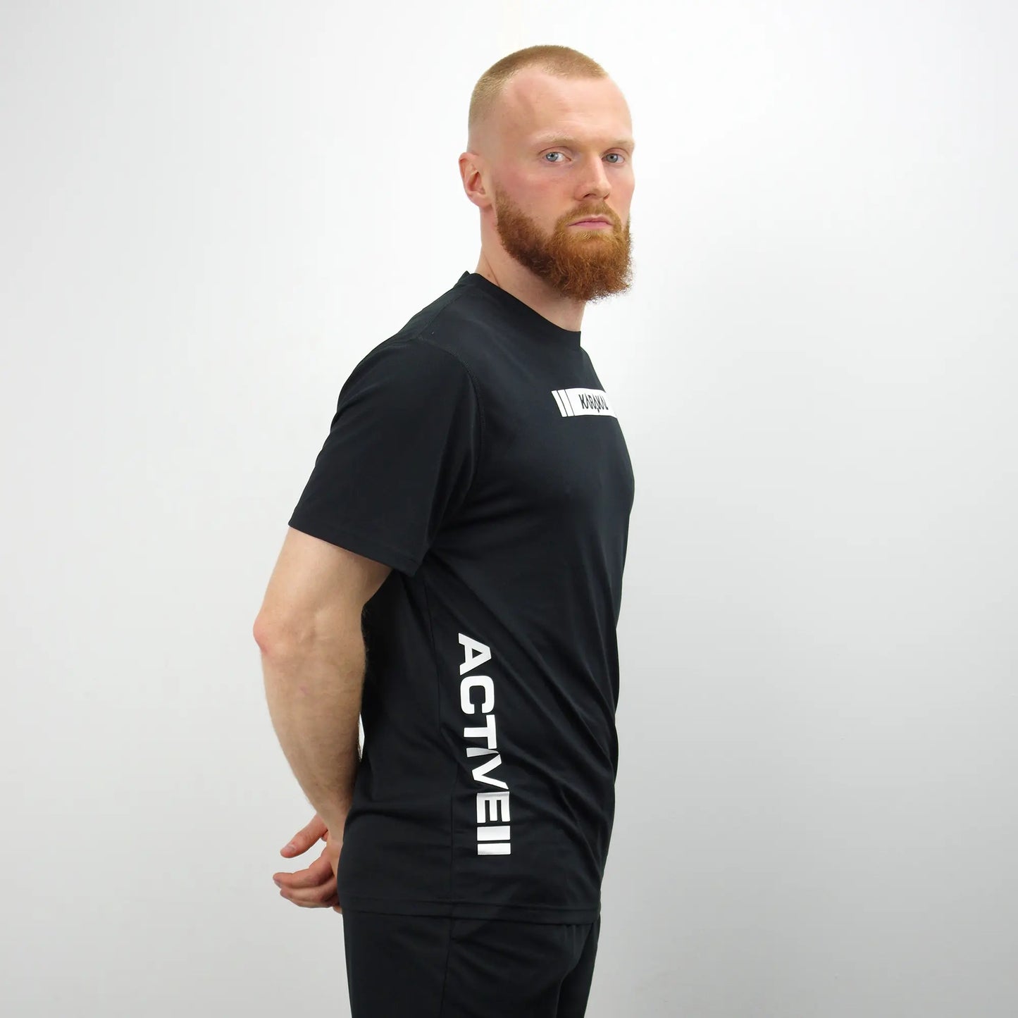 Karakal Active Tee Black 2025/26