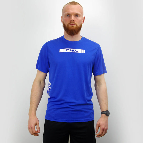 Karakal Active Tee Blue 2025/26