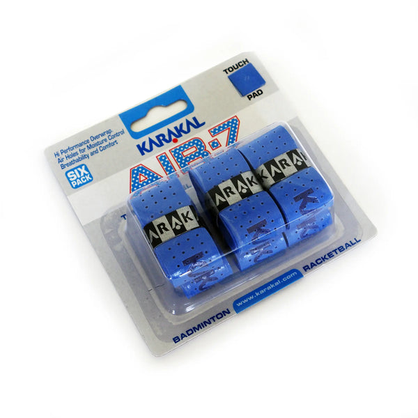 Karakal Air-7 Overwrap Grip — 6 Pack