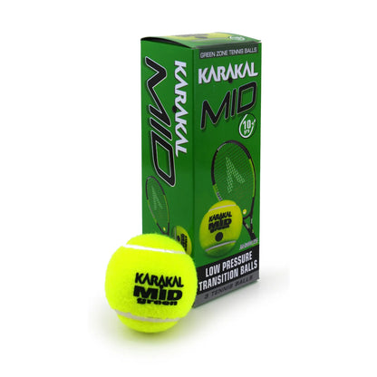Karakal Flash 25 Junior Tennis Racket with FREE Karakal MID Dot Transition Tennis Balls