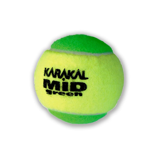 Karakal MID Two Tone Transition Tennis Balls in Green & Yellow