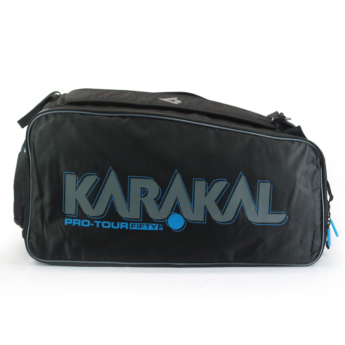 Karakal Pro Tour Fifty 2.1 Short or Junior Racket Bag with Blue Trim