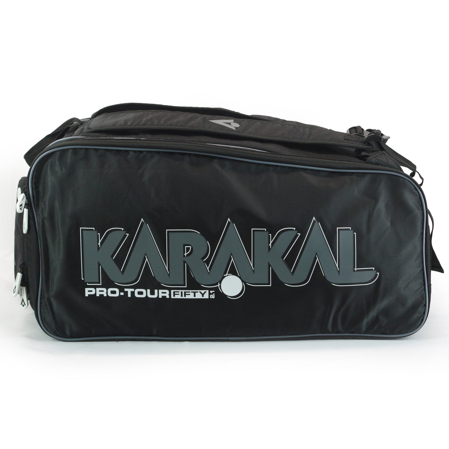 Karakal Pro Tour Fifty 2.1 Short or Junior Racket Bag with White Trim