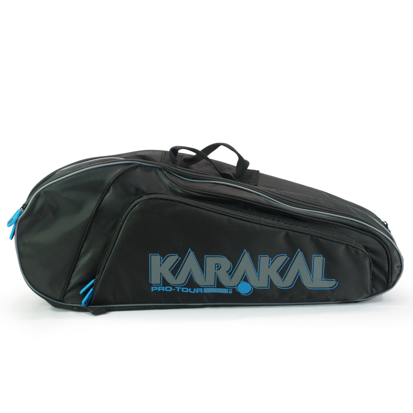 Karakal Pro Tour 2.1 Match, 4 Racket Bag with Blue Trim