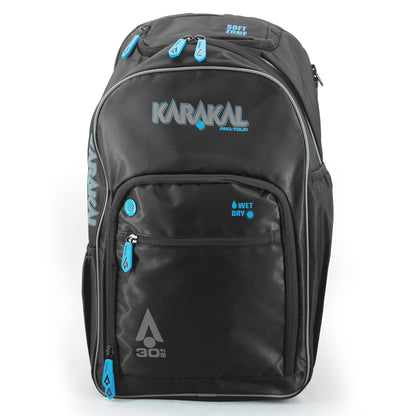 Karakal Pro Tour 30 2.1 Backpack with Blue Trim