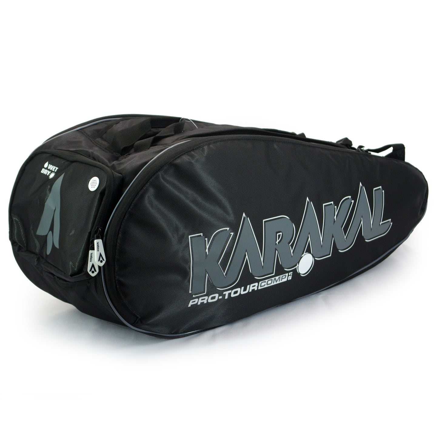 Karakal Pro Tour 2.1 Comp Racket Bag with White Trim