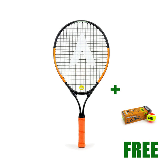 Karakal Flash 23 Junior Tennis Racket with FREE Lobo Orange Balls
