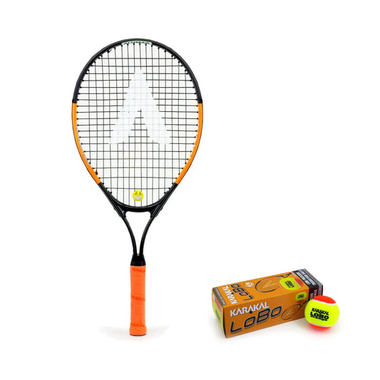 Karakal Flash 23 Junior Tennis Racket with Free Karakal LoBo Transition Tennis Balls