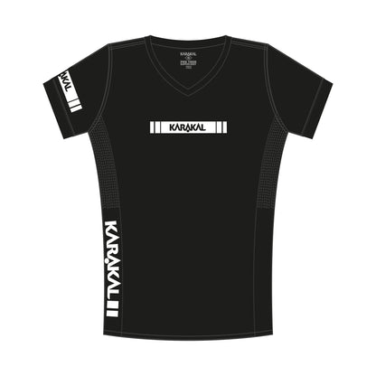 Karakal Pro Tour Ladies Tee Black 2025/26