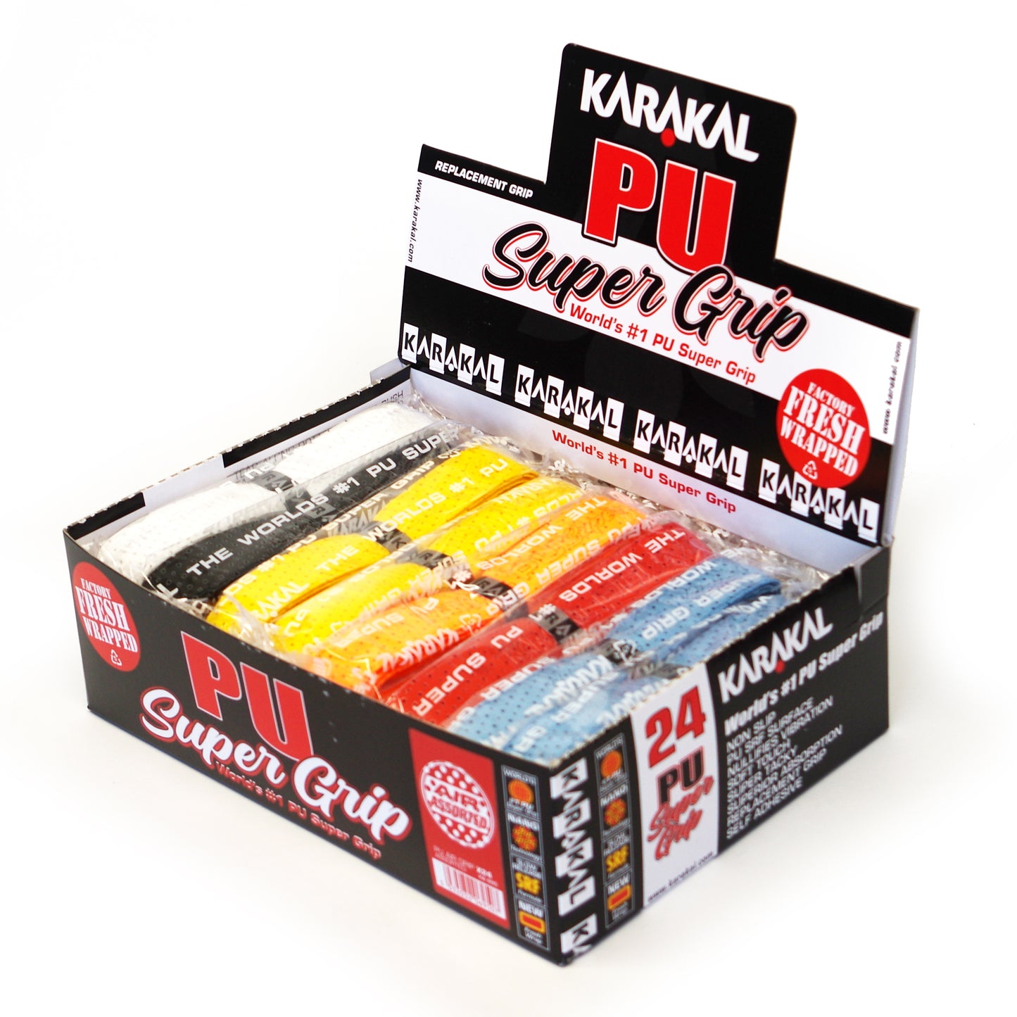 Karakal PU Super Grip Air Box of 24