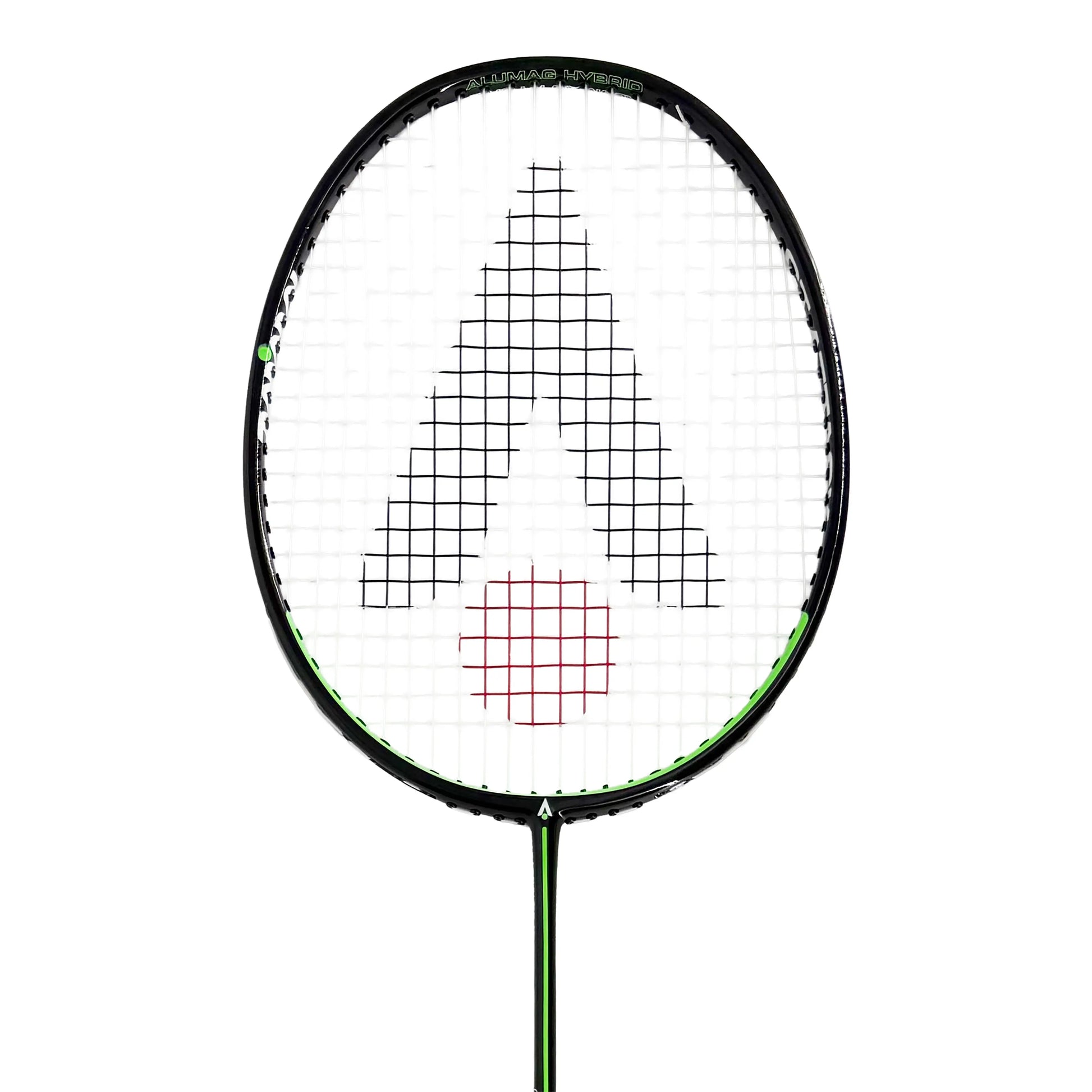 Karakal Attack Graphite Hybrid Badminton Racket Black & Green Head